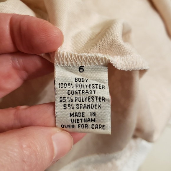 Aa Studio Aa Ivory Nude Lace Dress - Picture 5 of 5